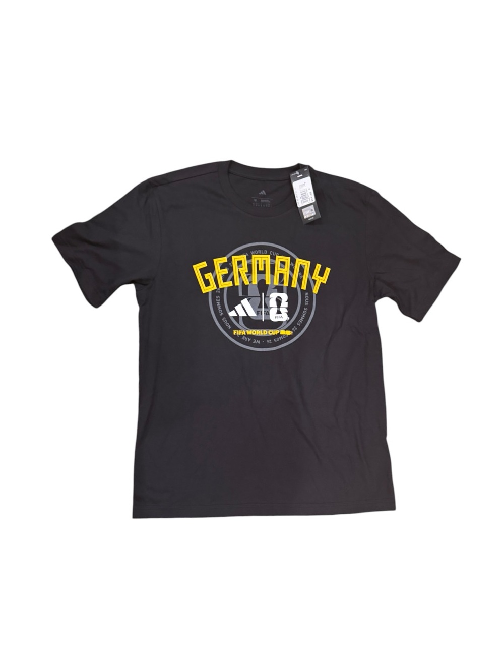 Adidas Men's Germany Graphic Tee - Black Sz M